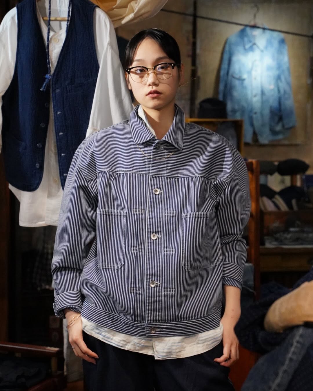 STEINBECK HICKORY STRIPE JACKET