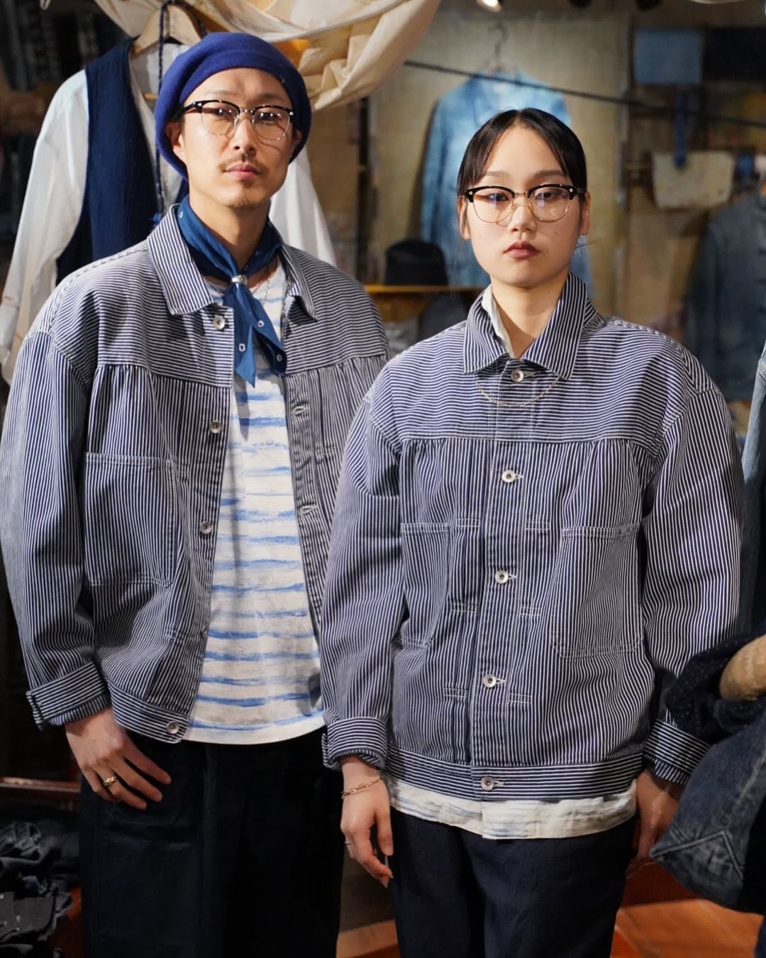 STEINBECK HICKORY STRIPE JACKET