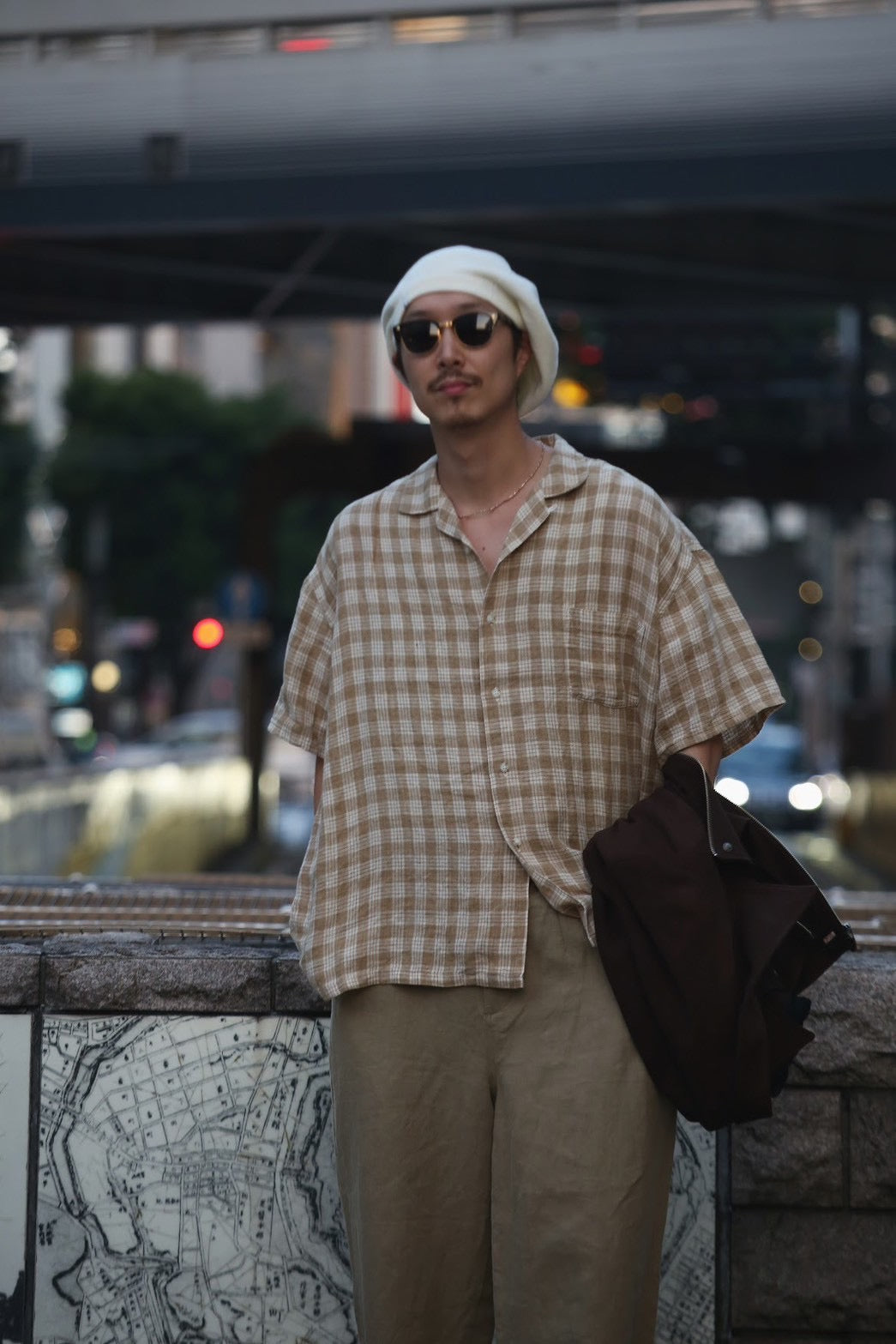 LINEN PALAKA KAIKIN SHIRT
