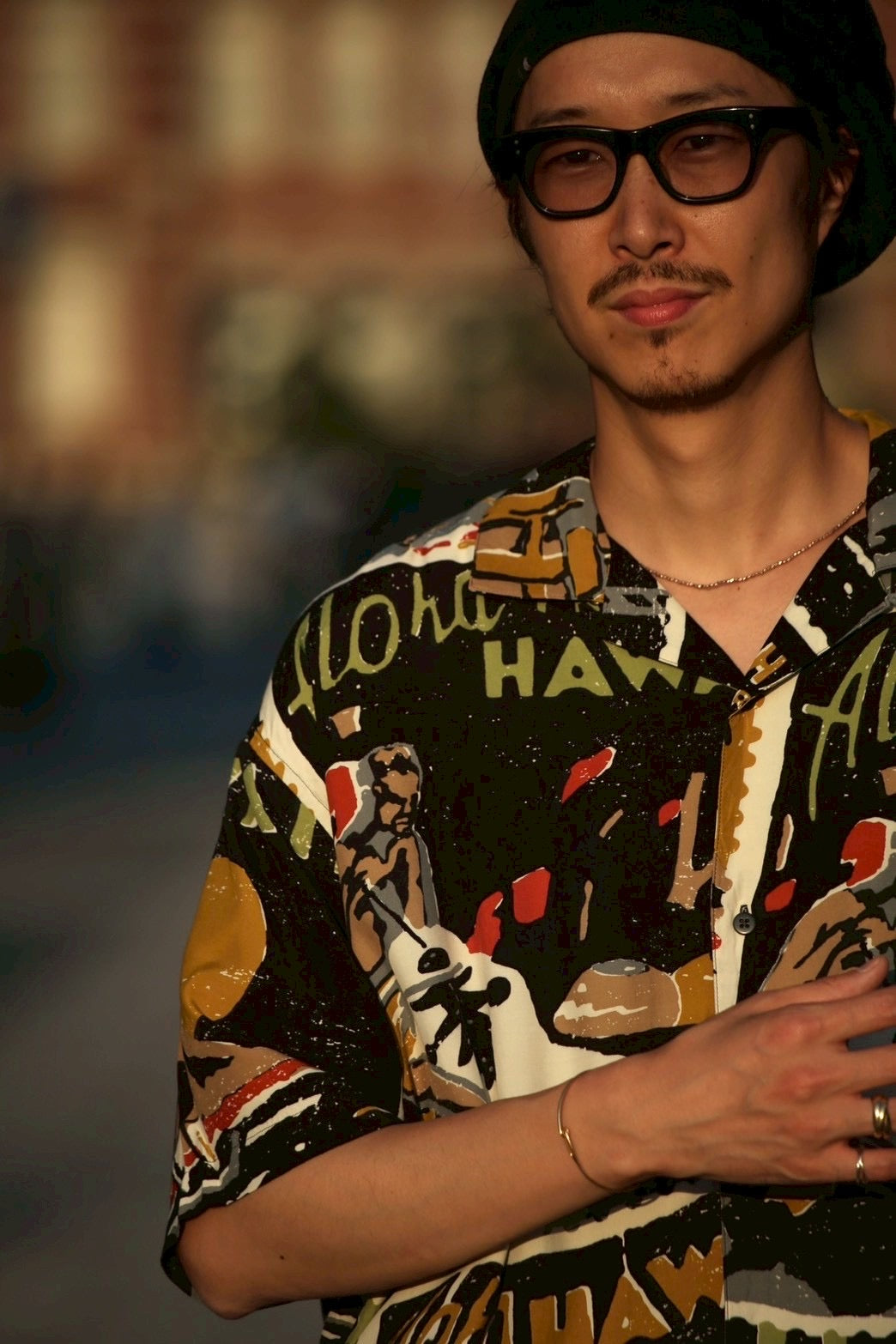 NEEDLE GOLD BRACELET L