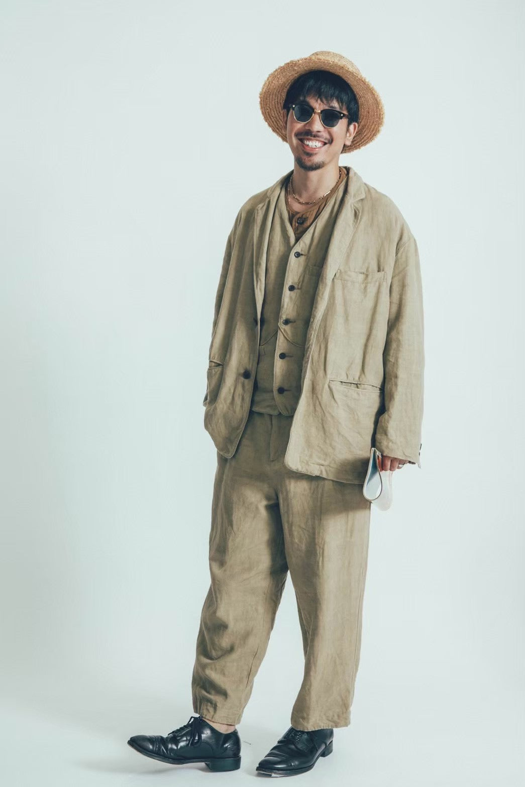 ANTIQUE LINEN CLASSIC PANTS