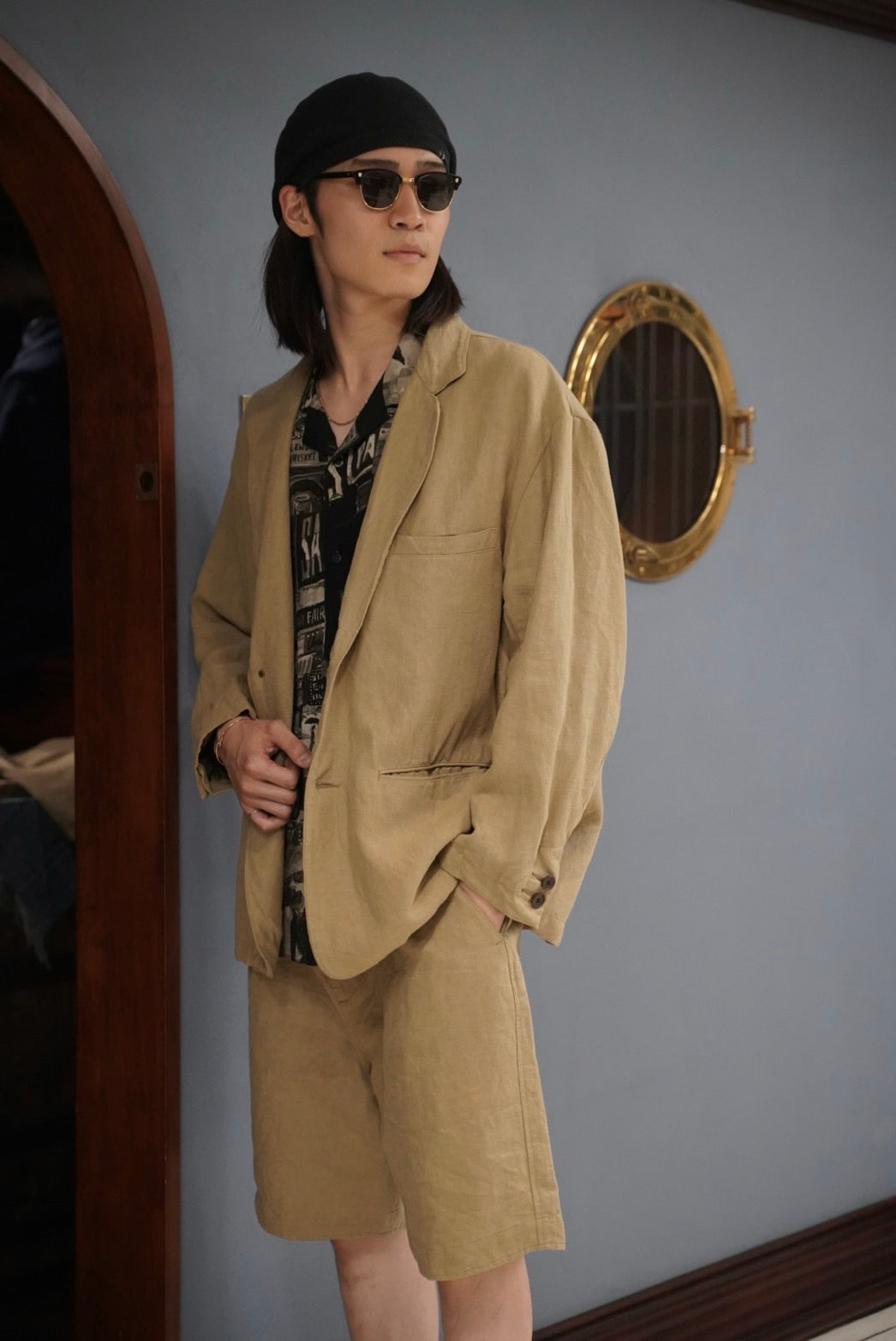 ANTIQUE LINEN CLASSIC SHORTS