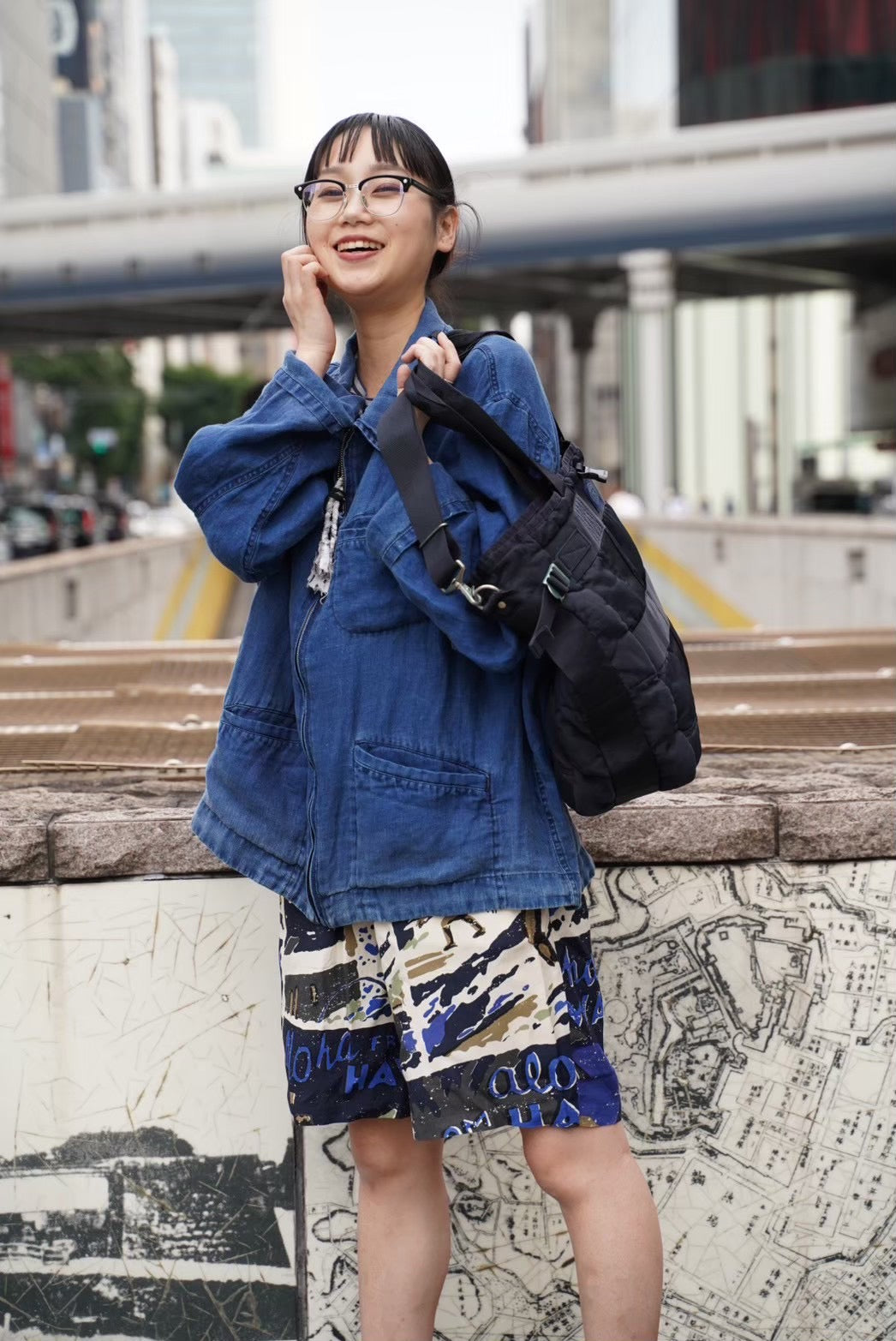 "GINZA EXCLUSIVE" SUPER NYLON TOTE BAG