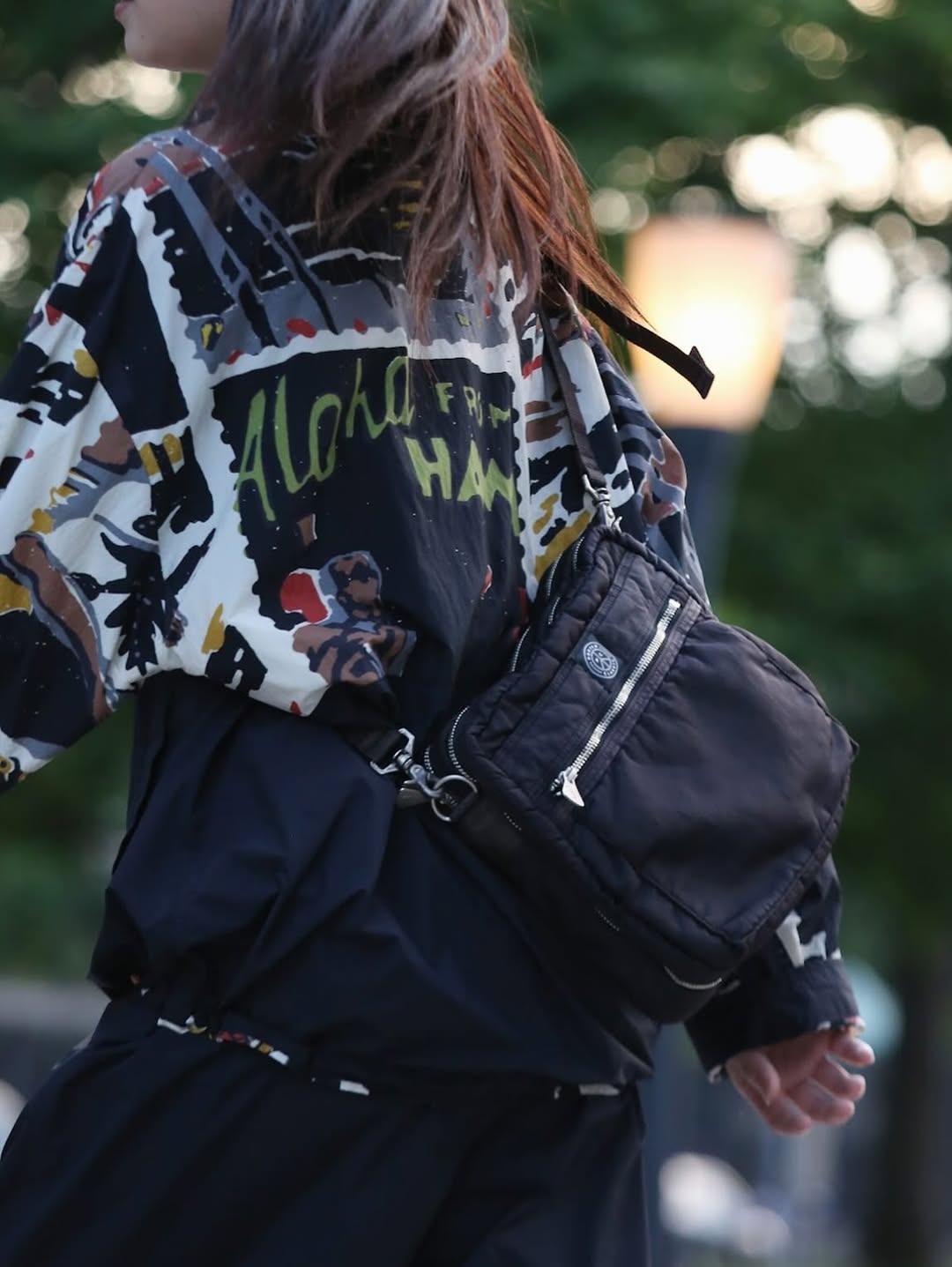 SUPER NYLON SIMPLE SHOULDER BAG