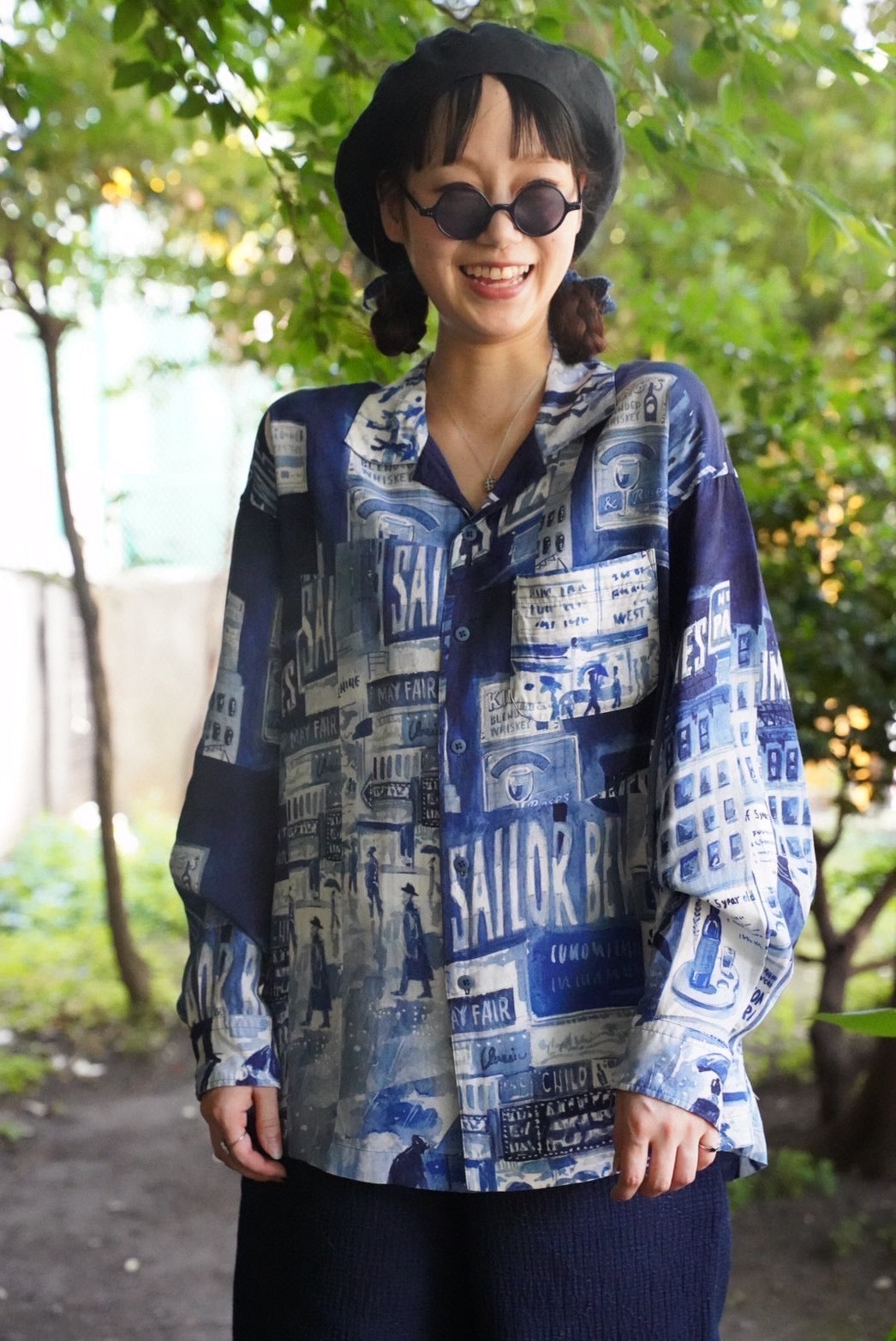 ALOHA LONG SHIRT TIMES SQUARE