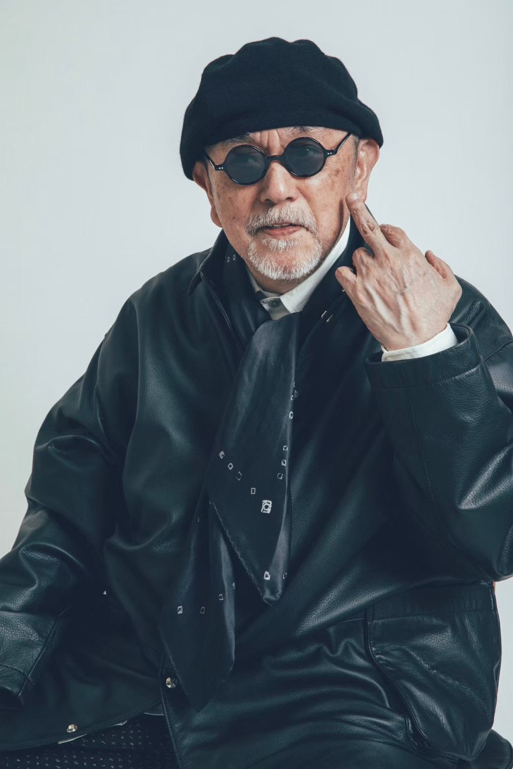 H/W KNIT BERET (TRICOLORE)