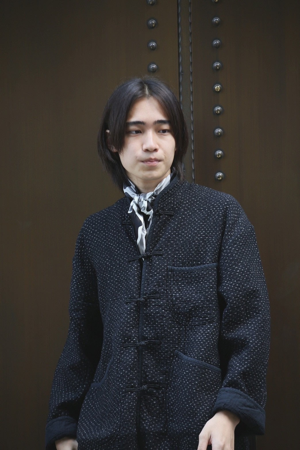 NEW SASHIKO CHINESE JACKET