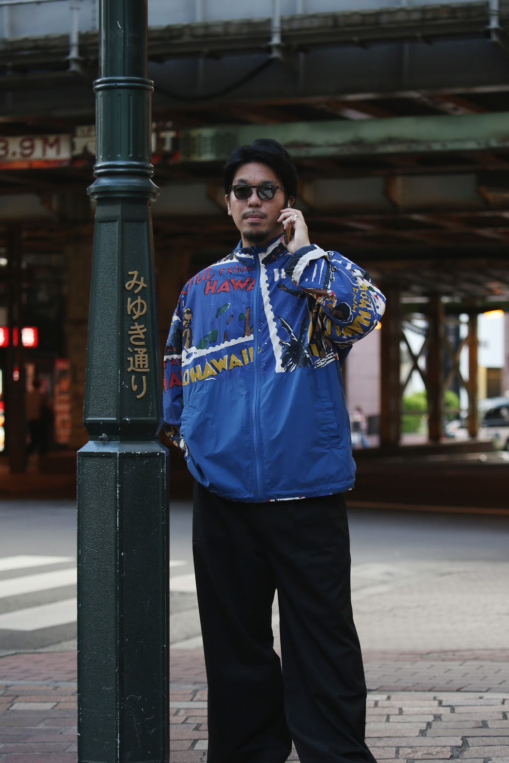 HAWAIIAN OUTDOOR ZIP UP JACKET