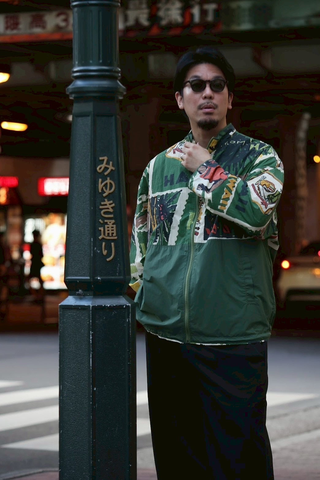 HAWAIIAN OUTDOOR ZIP UP JACKET