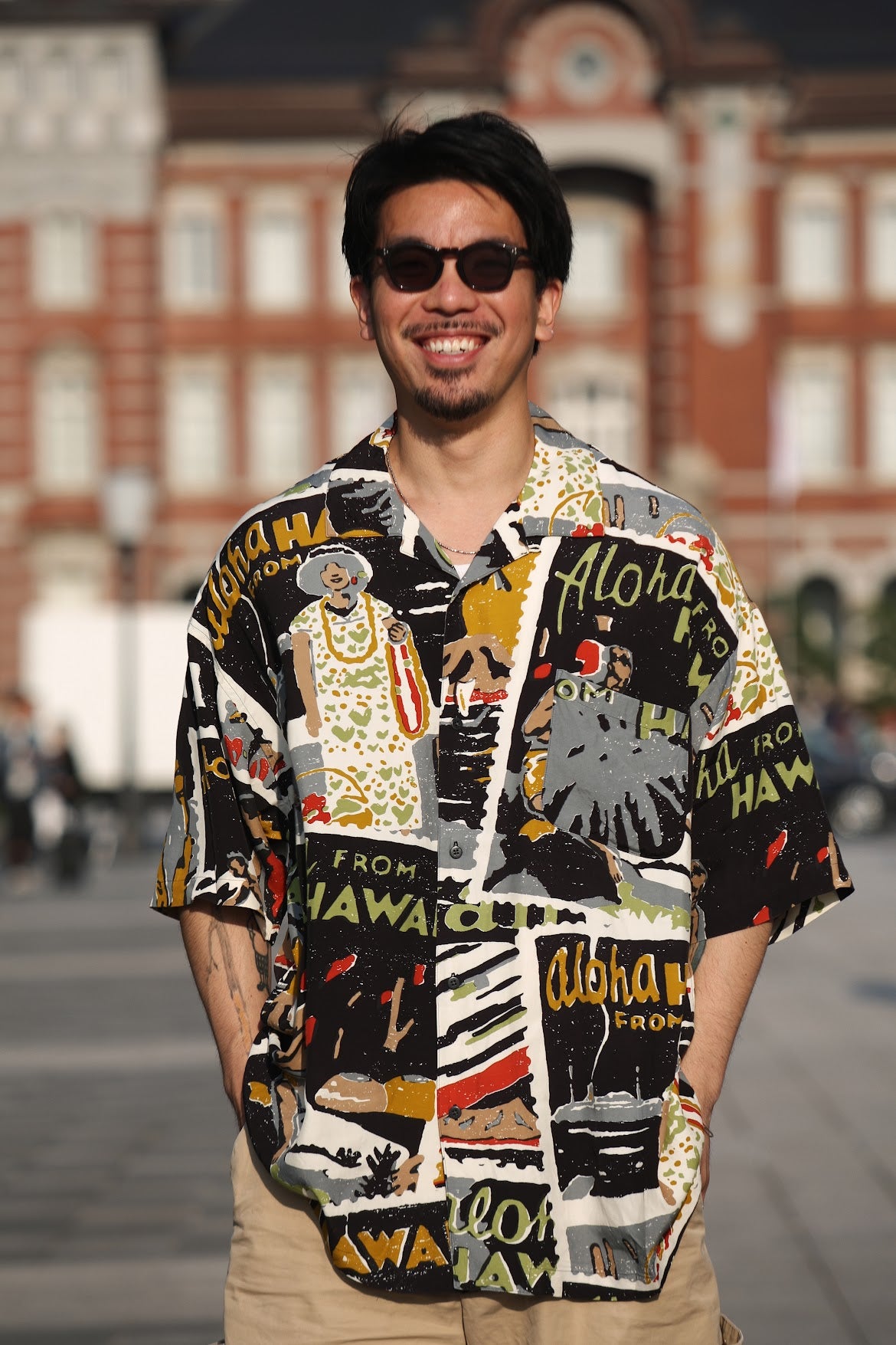 HAWAIIAN OUTDOOR ALOHA SHIRT