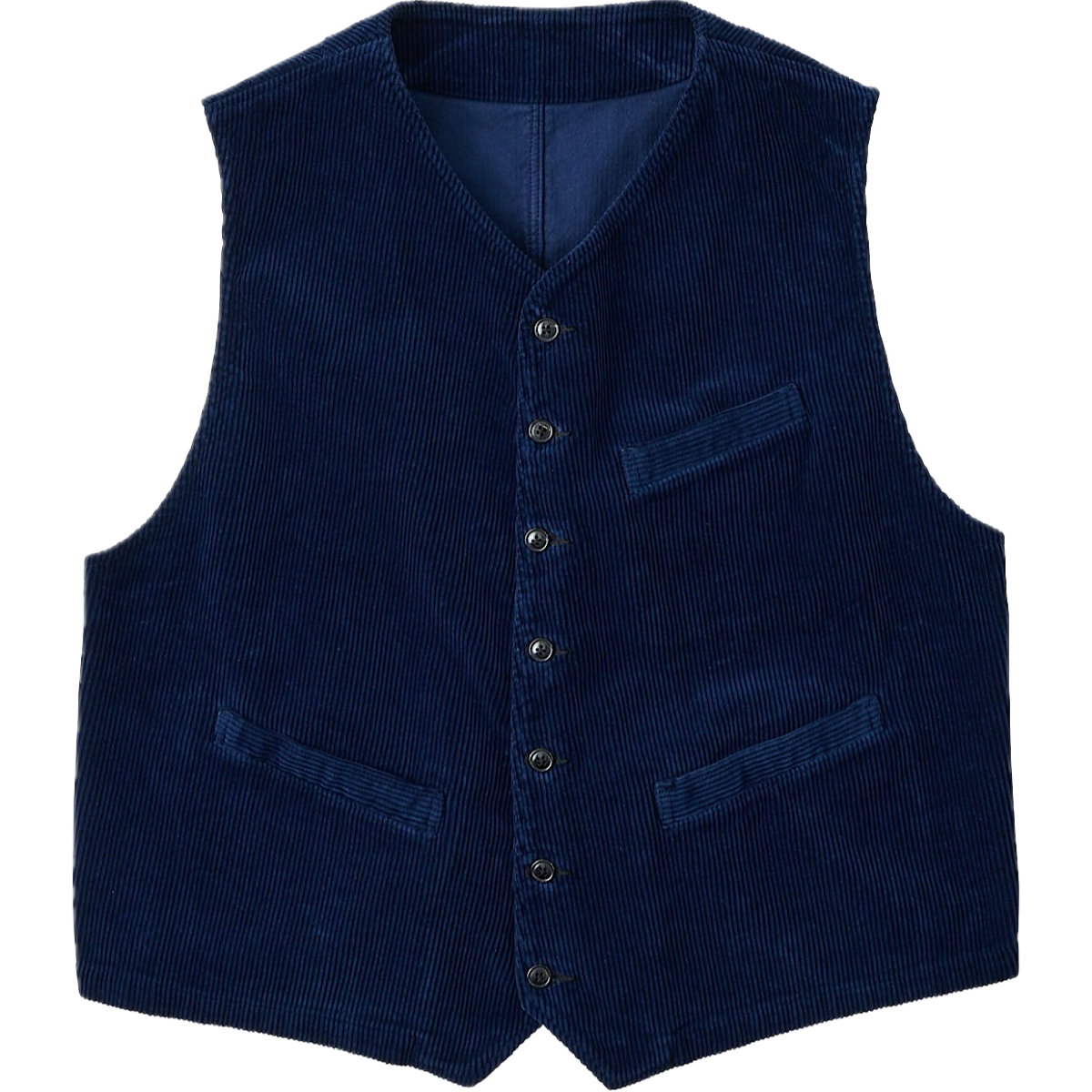 CORDUROY CLEMENCEAU VEST WATCH CHAIN ITEM