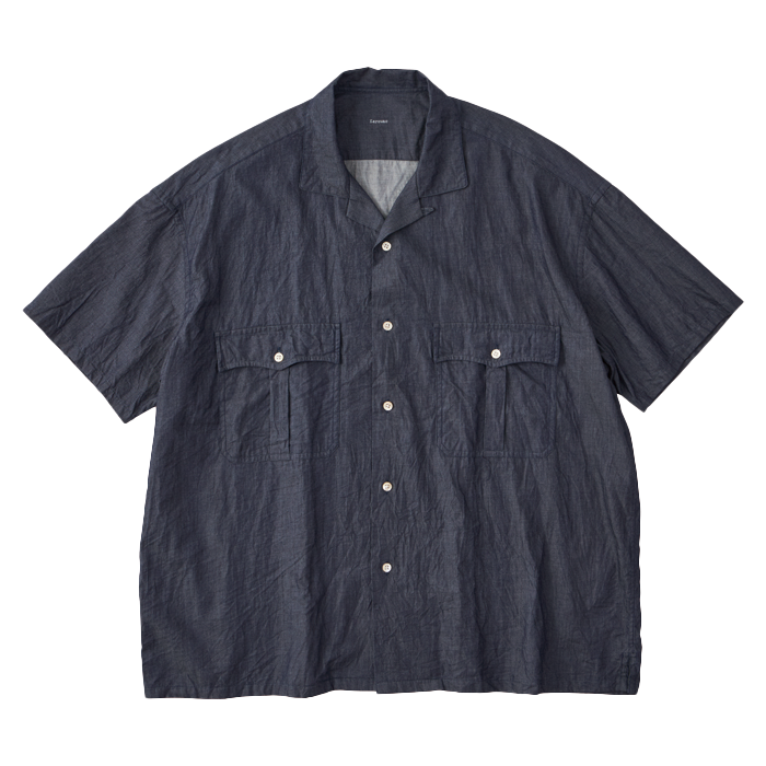 ポータークラシックケルアックライトデニムシャツ KEROUAC LIGHT DENIM SHIRT (3.25 OZ)（ケルアック ライト