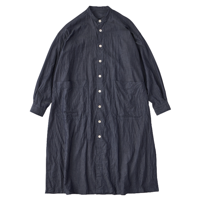 LIGHT DENIM SHIRT DRESS (3.25 OZ)（ライト デニム シャツ ドレス