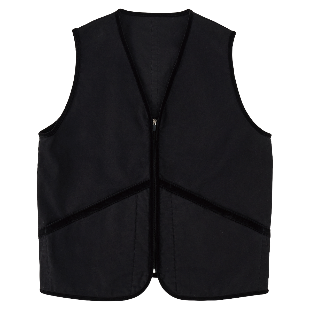 NEW MOLESKIN ZIP UP VEST