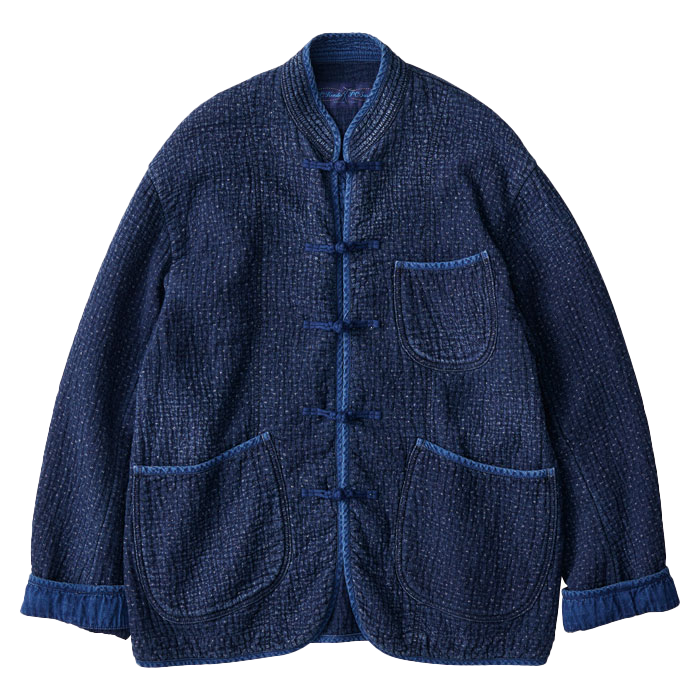 NEW SASHIKO CHINESE JACKET