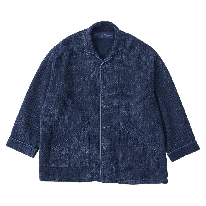 ポータークラシック カーディガン NEW SASHIKO PAJAMA CARDIGAN(ニュー サシコ パジャマ