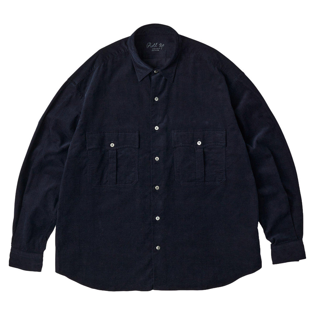 ROLL UP ORGANIC CORDUROY SHIRT -2026AW-