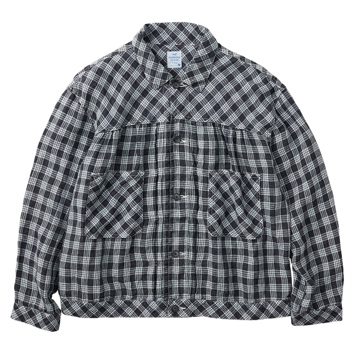PORTERCLASSICストール PARAKA LINEN PALAKA SHORT JACKET