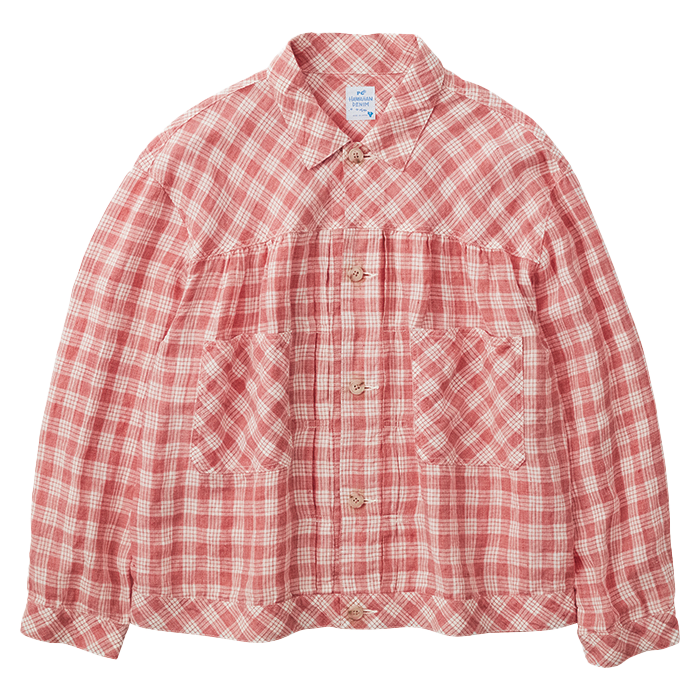 LINEN PALAKA SHORT JACKET