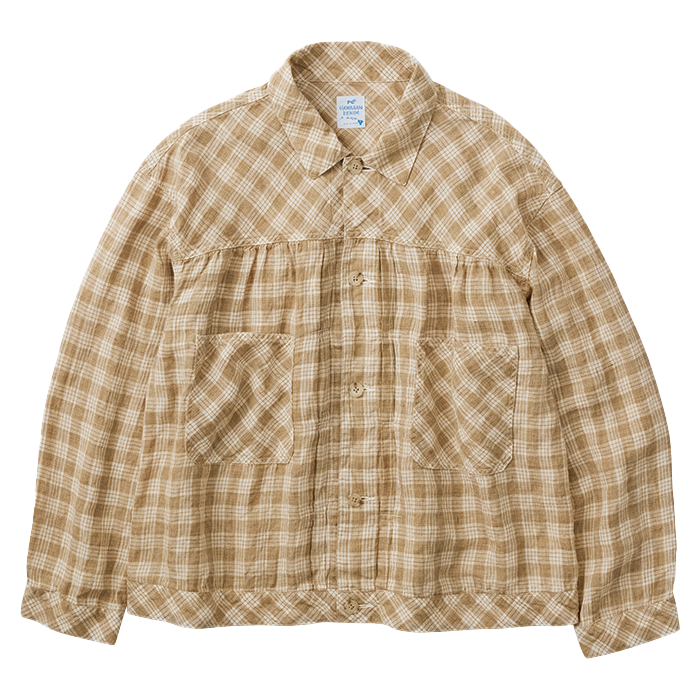 LINEN PALAKA SHORT JACKET