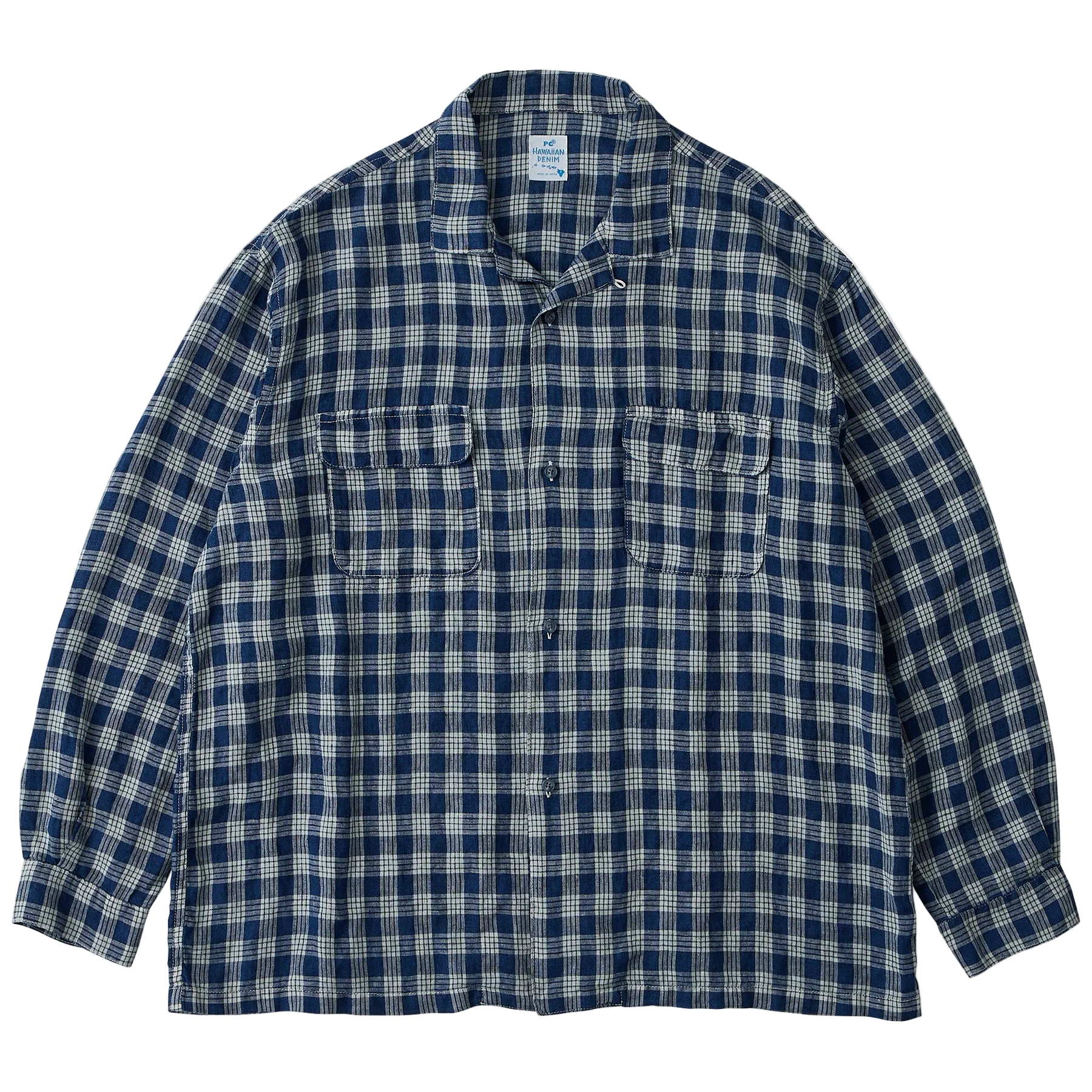 LINEN PALAKA KAIKIN LONG SHIRT