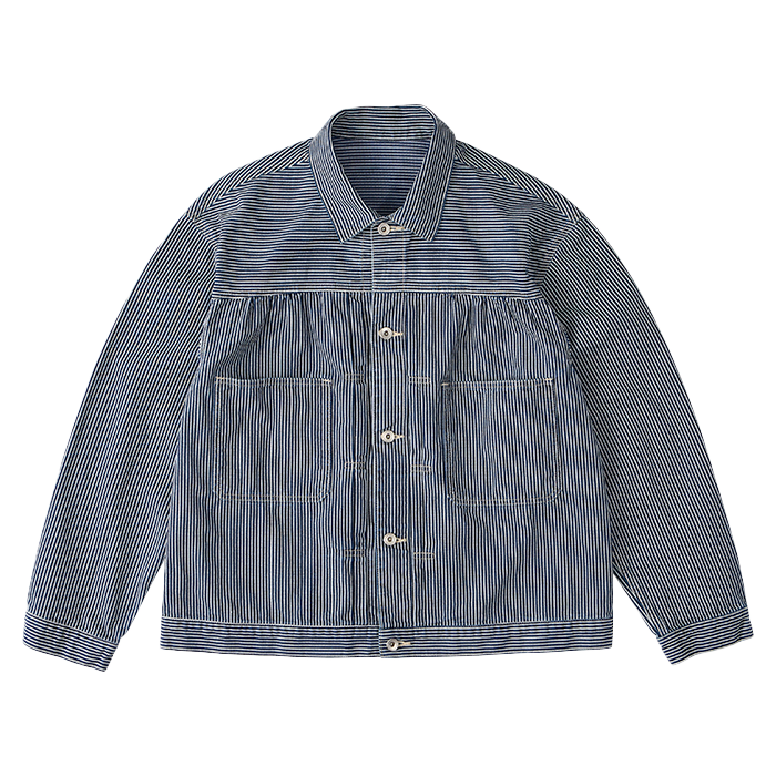 STEINBECK HICKORY STRIPE JACKET STEINBECK HICKORY STRIPE JACKET