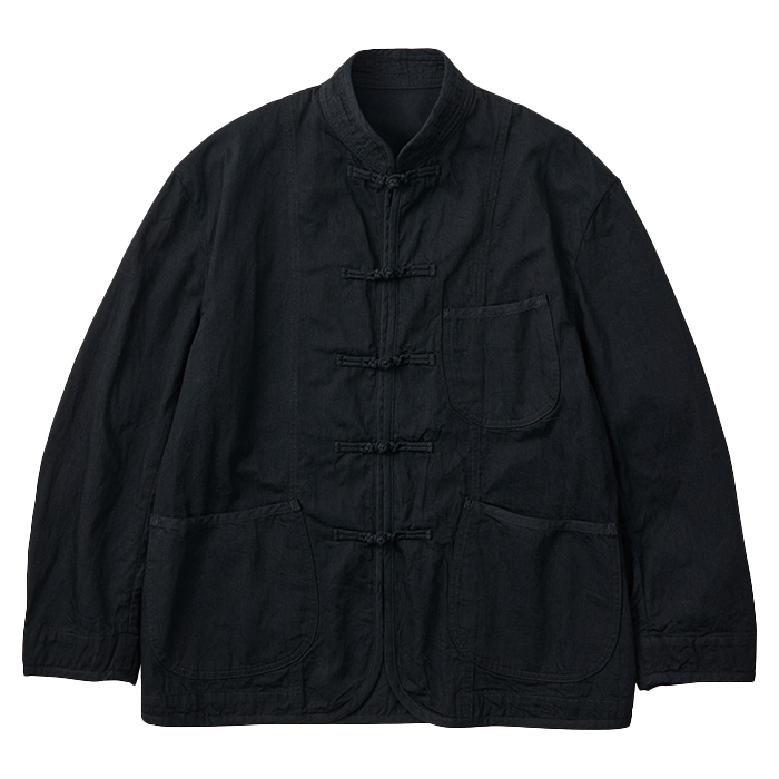 CLASSIC DENIM CHINESE JACKET