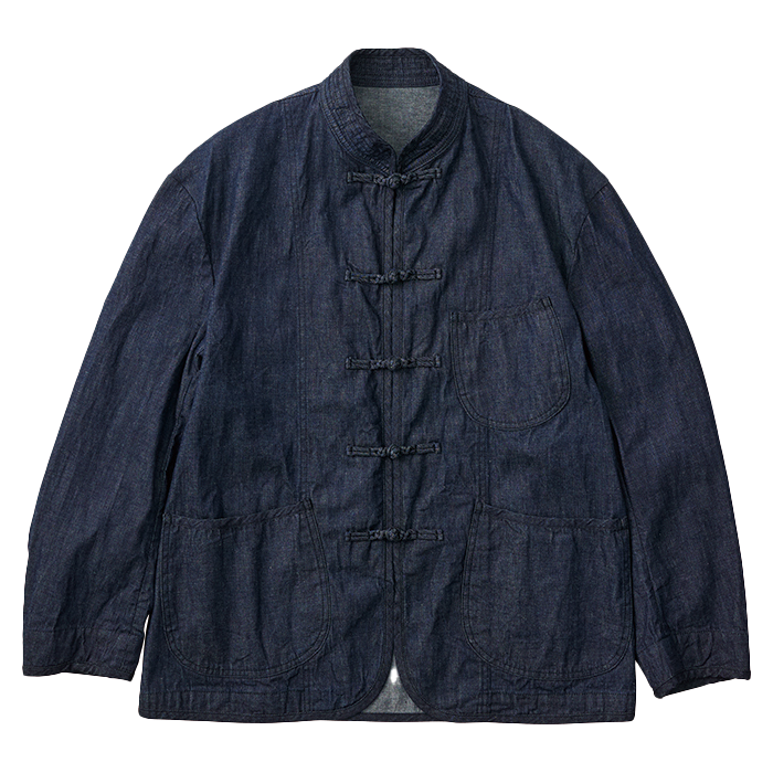 CLASSIC DENIM CHINESE JACKET