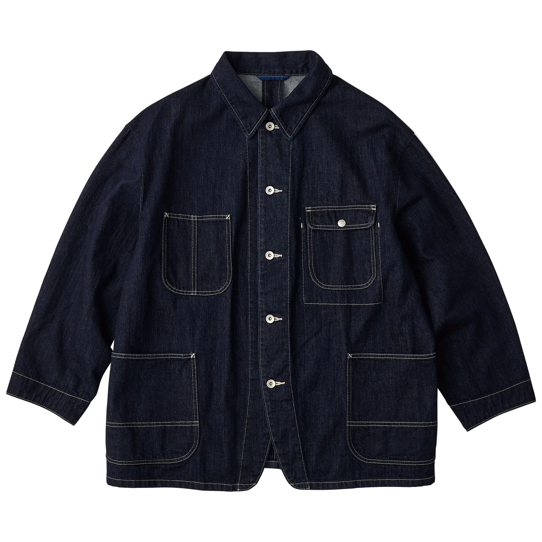 STEINBECK DENIM COVERALLS -DARK NAVY- STEINBECK DENIM COVERALLS -DARK NAVY-