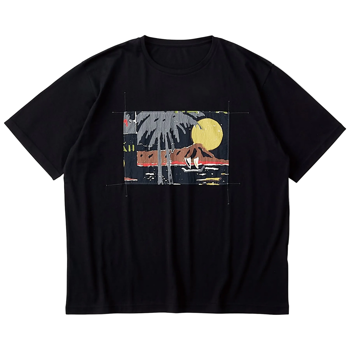 HAWAIIAN OUTDOOR PATCHWORK T-SHIRT