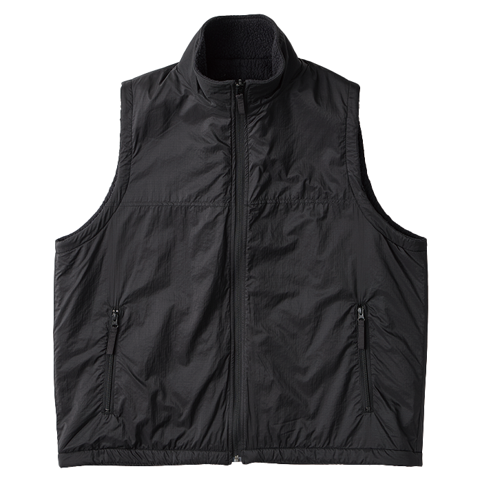 LINER NYLON FLEECE ZIP UP VEST (POLARTEC) / WEATHER MJ CONNECTION
