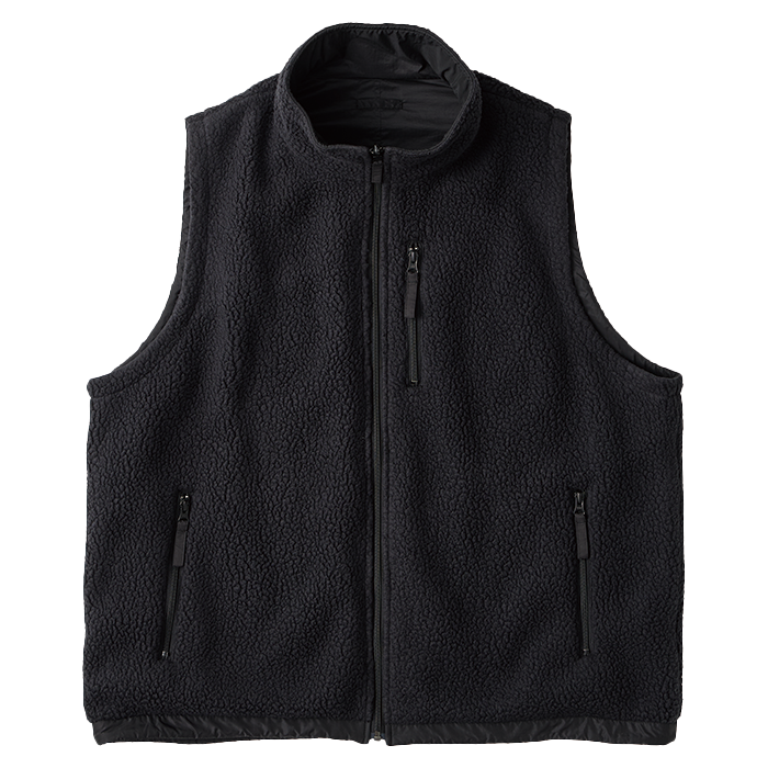 LINER NYLON FLEECE ZIP UP VEST (POLARTEC) / WEATHER MJ CONNECTION