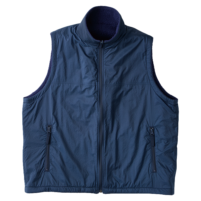 LINER NYLON FLEECE ZIP UP VEST (POLARTEC) / WEATHER MJ CONNECTION ~24AW~