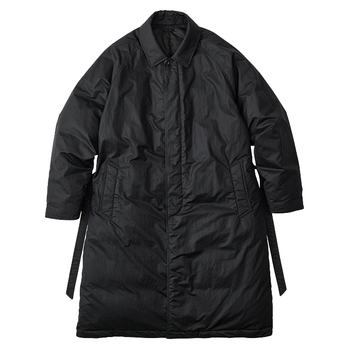 SHEEN NYLON BAL COLLAR DOWN COAT