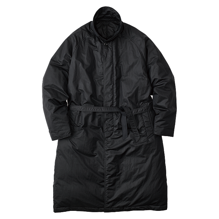 SHEEN NYLON BAL COLLAR DOWN COAT