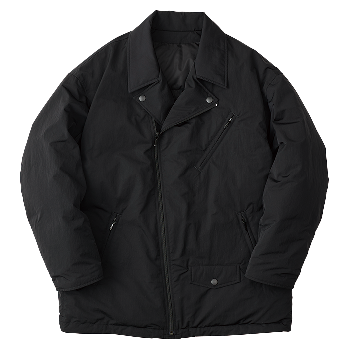SHEEN NYLON RIDERS DOWN JACKET