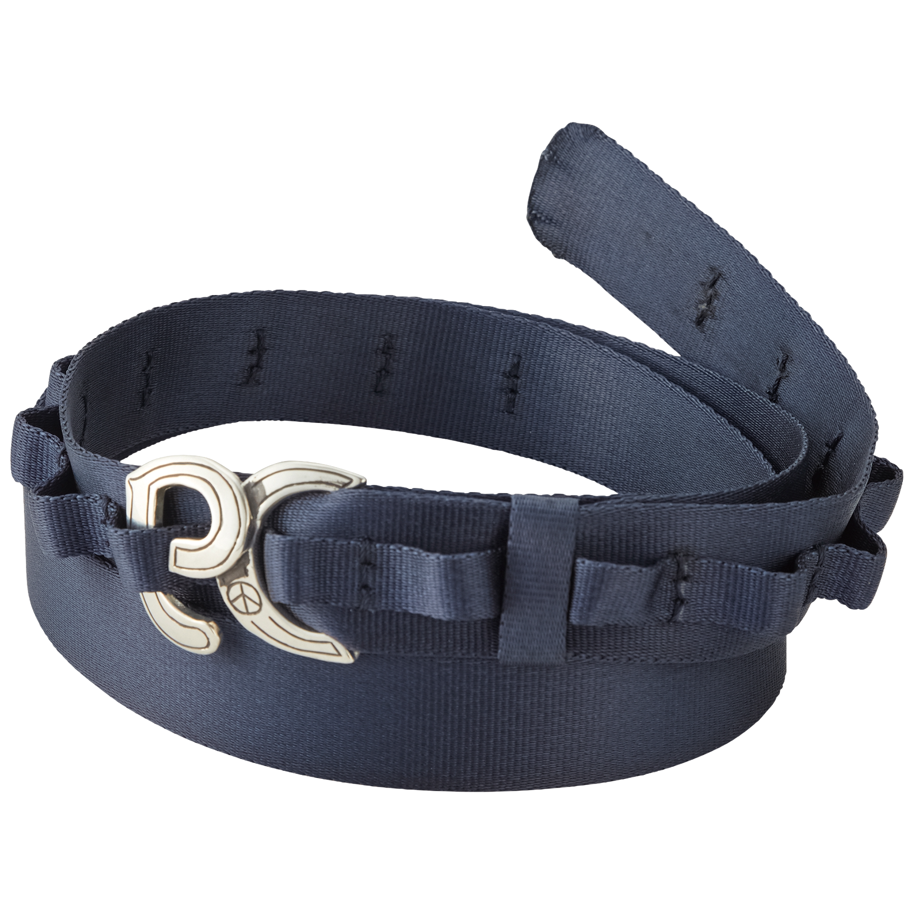 NYLON SILVER BUCKLE BELT (PC)