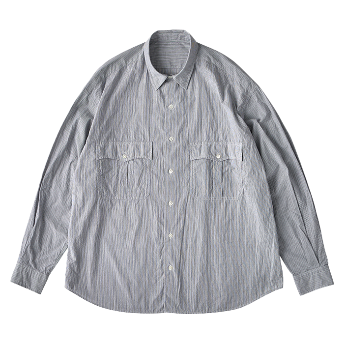 ROLL UP STRIPE SHIRT -2025SS-