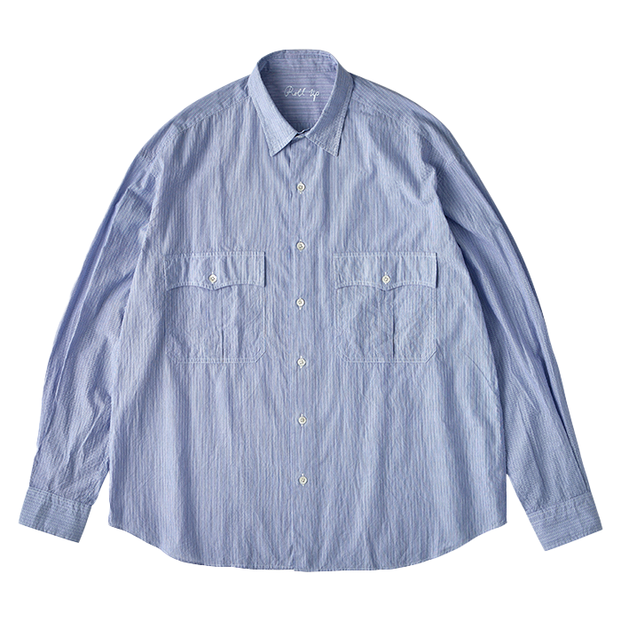 ROLL UP STRIPE SHIRT -2025SS-