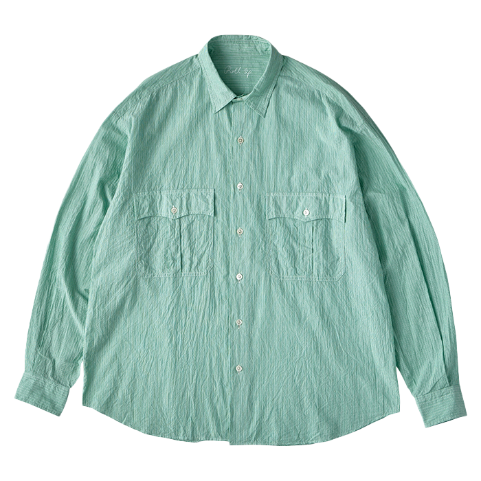 ROLL UP STRIPE SHIRT -2025SS-