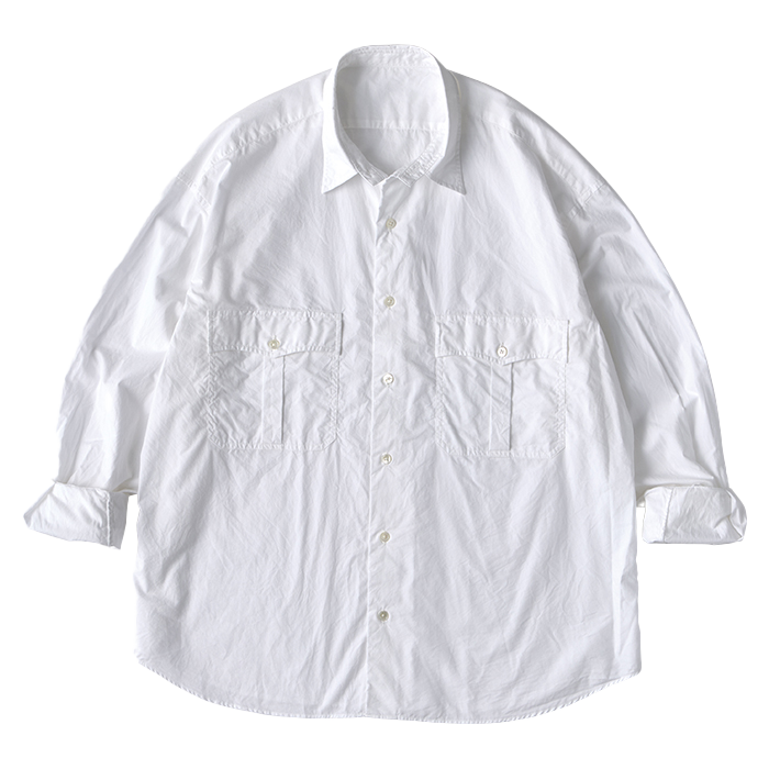ROLL UP COTTON SHIRT