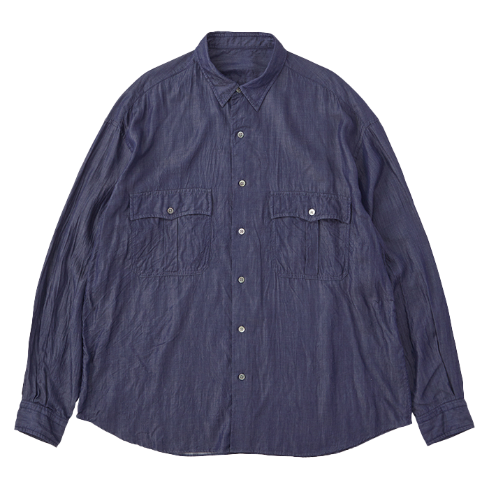 ROLL UP SOFT CUPRO SHIRT