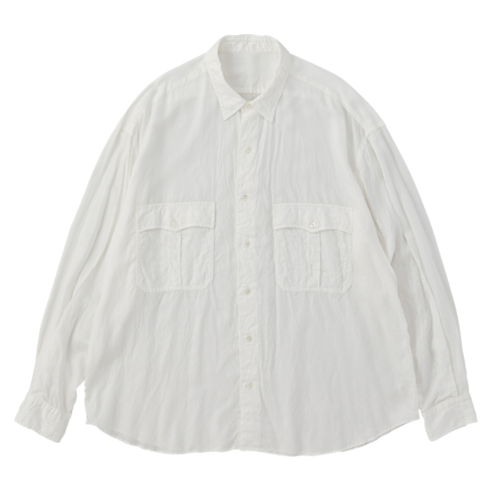ROLL UP SOFT CUPRO SHIRT