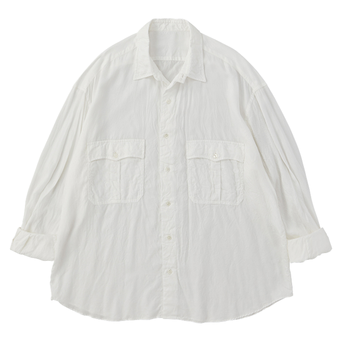 ROLL UP SOFT CUPRO SHIRT