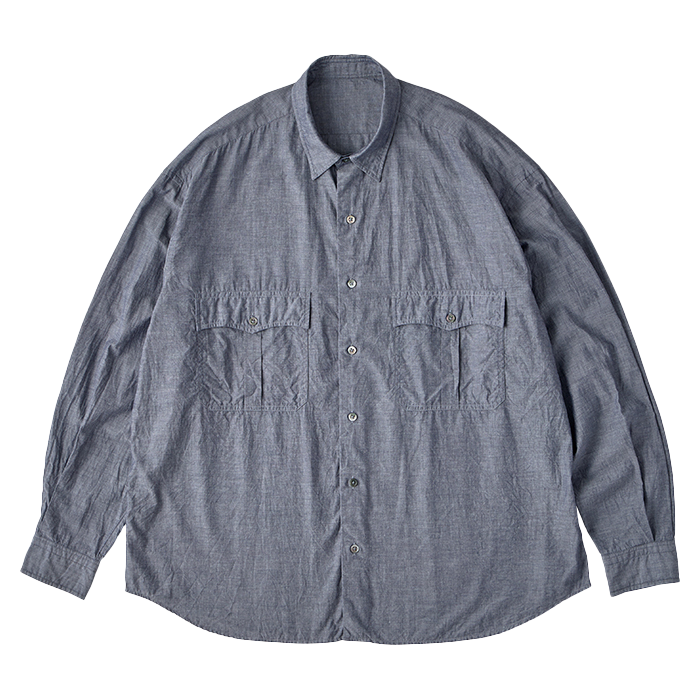 ROLL UP CHAMBRAY SHIRT