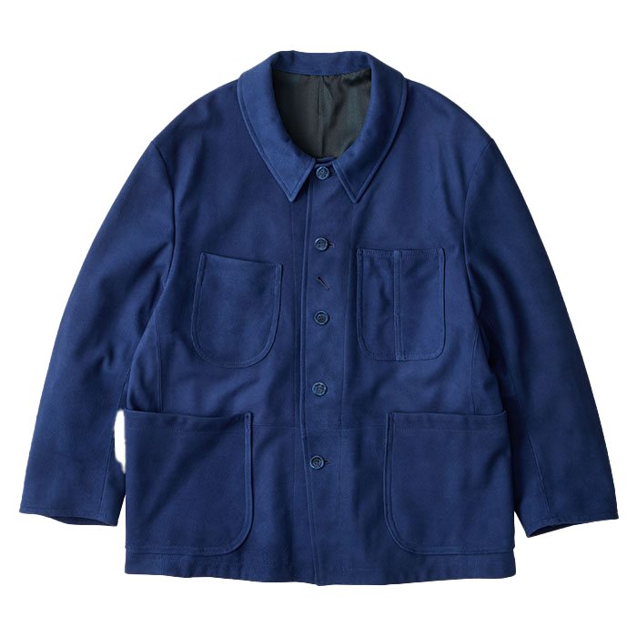 LEATHER SUEDE FRENCH JACKET WATCH CHAIN ITEM (ENTREFINO)