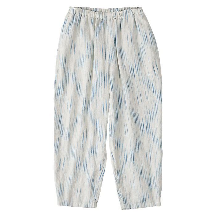OLD FRANCE INDIGO PRINT PEACE PANTS