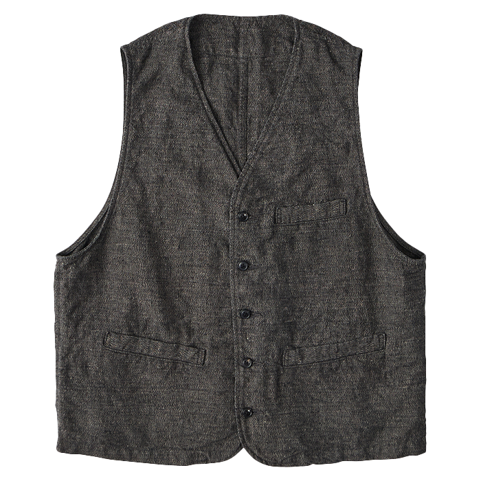 Porter Classic SASHIKO VEST グレー Porter Classic SASHIKO VEST グレー