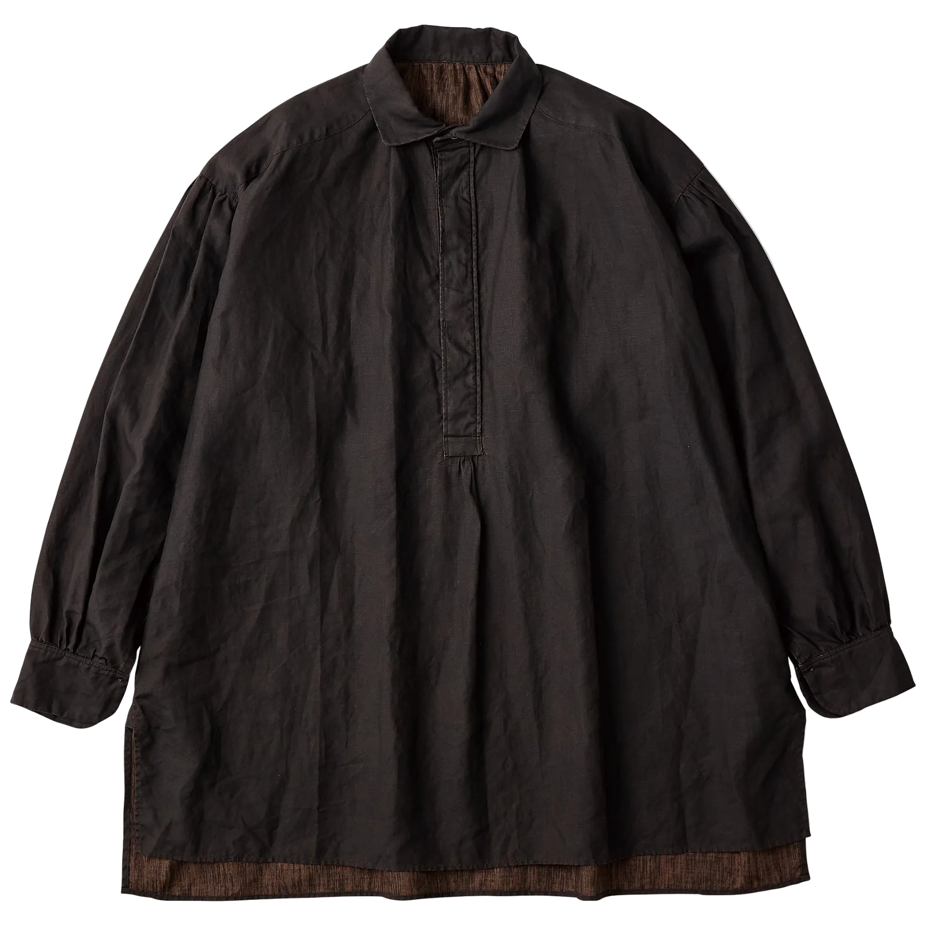 ポータークラシック ファーマーズ リネン プルオーバー シャツ スモック 2 FARMER'S LINEN ARTIST SHIRT