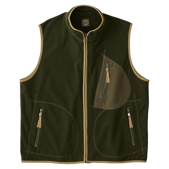 FLEECE ZIP UP VEST (POLARTEC)
